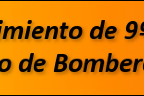 Agradecimiento 9º compañía del cuerpo de Bomberos