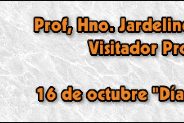 Día del Profesor - Saludo Hno. Jardelino Menegat