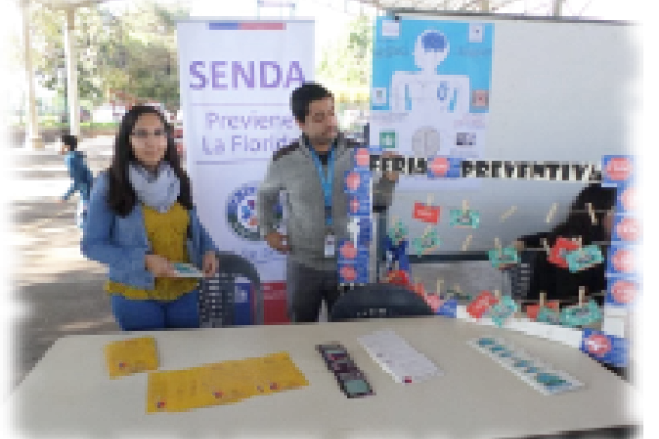Feria de Autocuidado y Prevención consumo de drogas en niños y Adolescentes